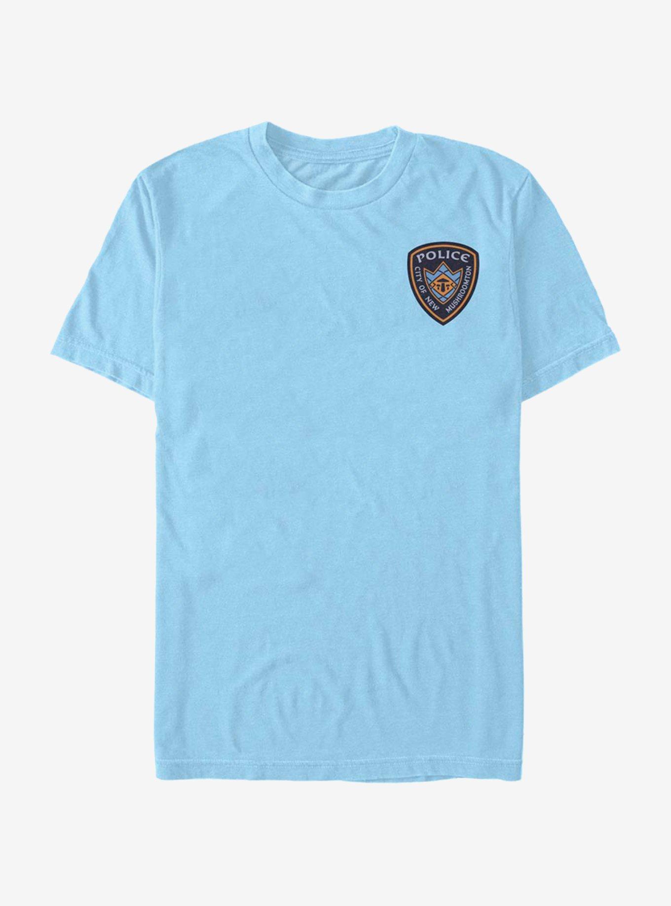 Disney Pixar Onward Mushroomton Badge T-Shirt, LT BLUE, hi-res