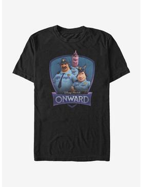 Plus Size Disney Pixar Onward Police Group T-Shirt, , hi-res