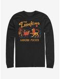 Disney The Lion King Lion Dance Long-Sleeve T-Shirt, BLACK, hi-res