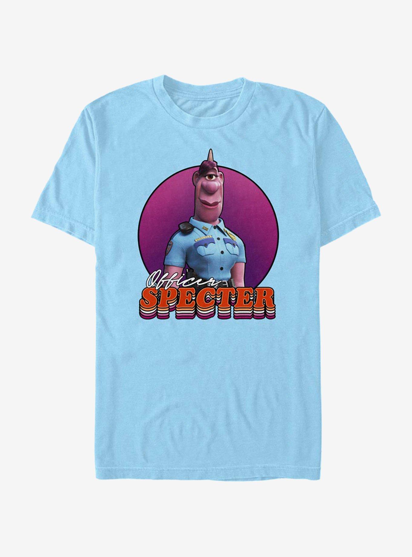 Disney Pixar Onward Officer Specter Hero Shot T-Shirt, , hi-res