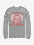 Disney The Lion King Surrounded Valentine Long-Sleeve T-Shirt, ATH HTR, hi-res