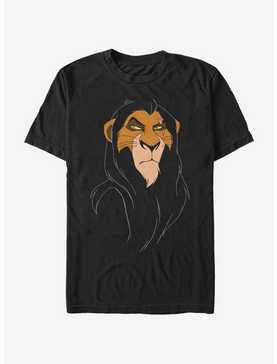 Disney The Lion King Big Face Scar T-Shirt, , hi-res