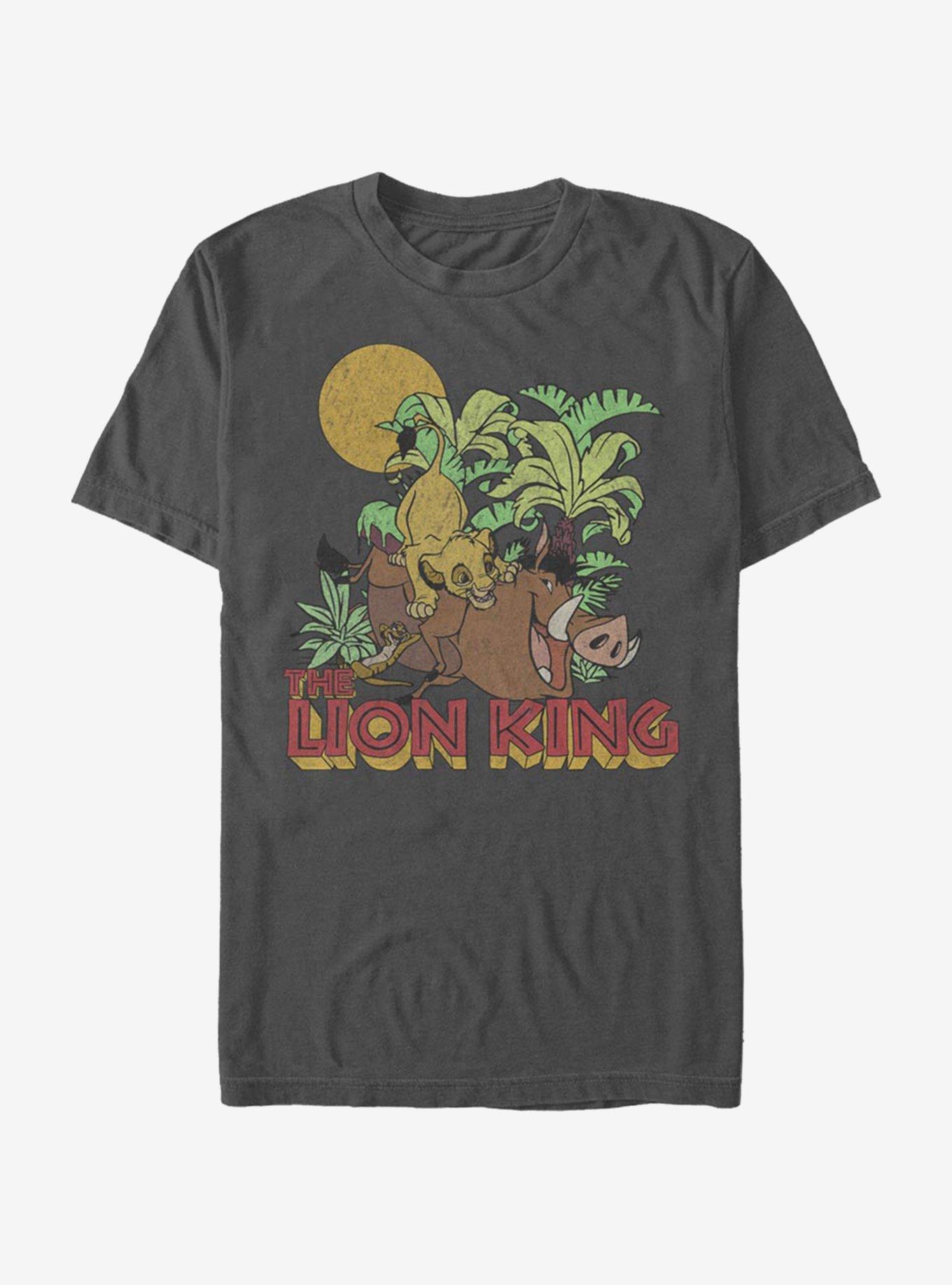 Disney The Lion King Jungle Play T-Shirt, CHARCOAL, hi-res