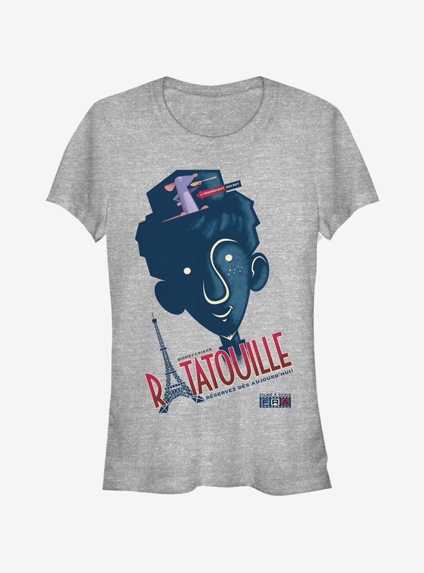 Disney Pixar Ratatouille Lingredient Secret Poster Girls T-Shirt, ATH HTR, hi-res