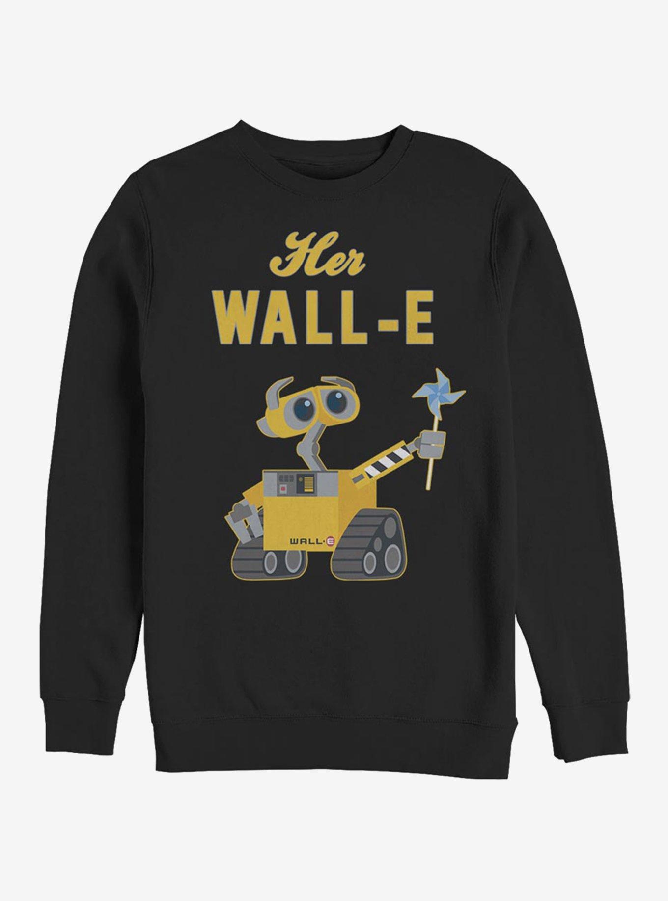 Disney Pixar Wall-E Her Wall-E Sweatshirt, BLACK, hi-res