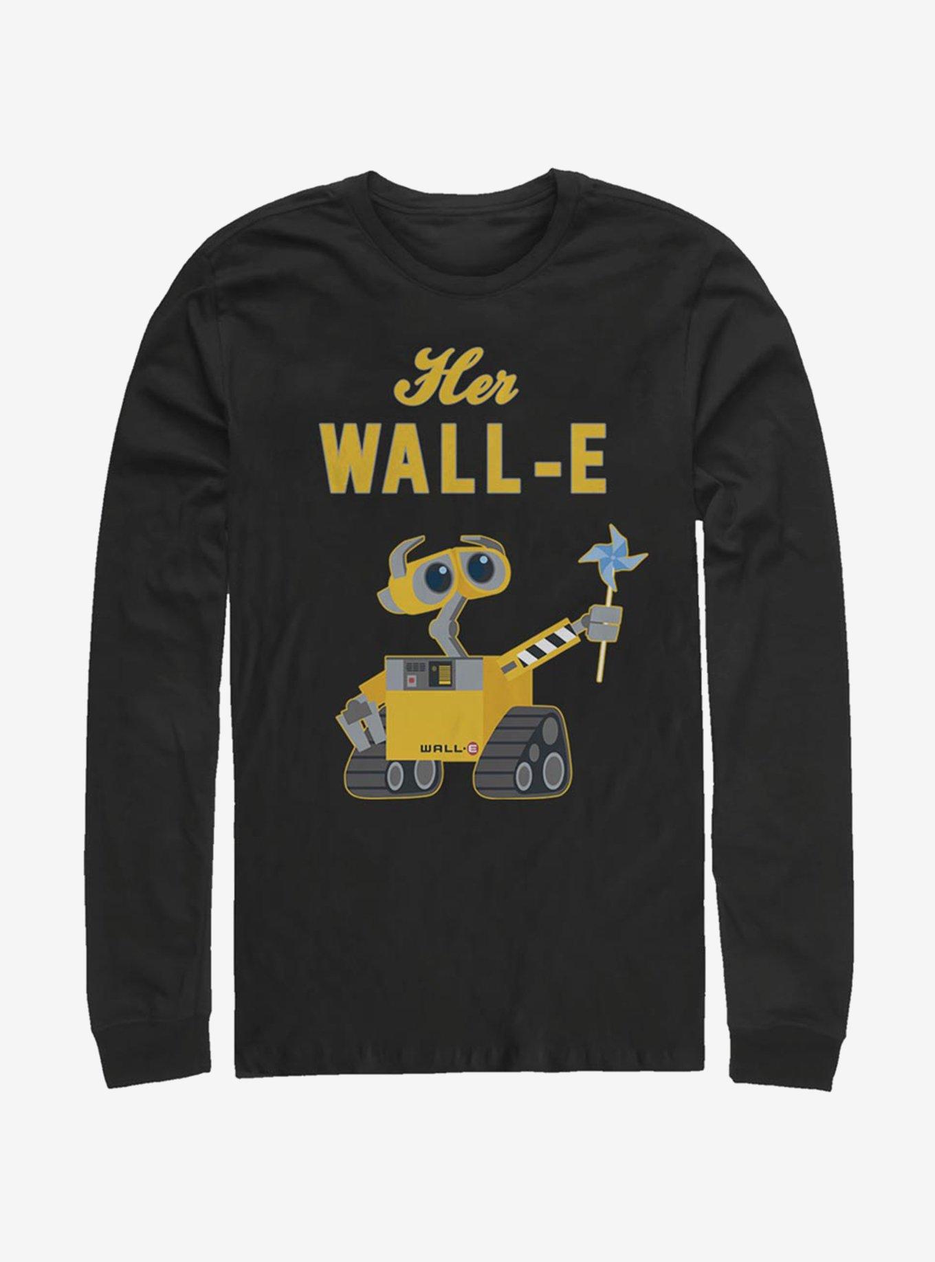 Disney Pixar Wall-E Her Wall-E Long-Sleeve T-Shirt, BLACK, hi-res