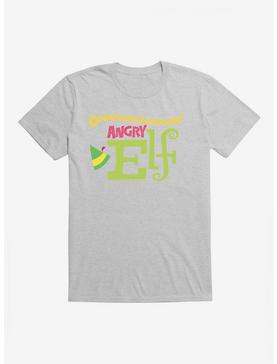 Elf Angry Elf T-Shirt, HEATHER GREY, hi-res