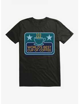 Elf Worlds Best Coffee T-Shirt, BLACK, hi-res