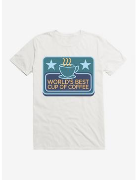 Elf Worlds Best Coffee T-Shirt, WHITE, hi-res