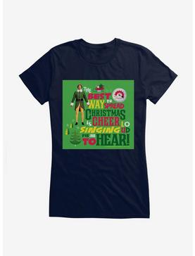 Elf Spread Christmas Cheer Girls T-Shirt, , hi-res