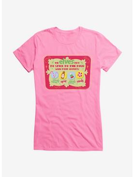 Elf Stick To Girls T-Shirt, CHARITY PINK, hi-res