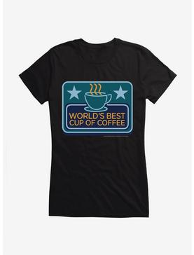 Elf Worlds Best Coffee Girls T-Shirt, , hi-res