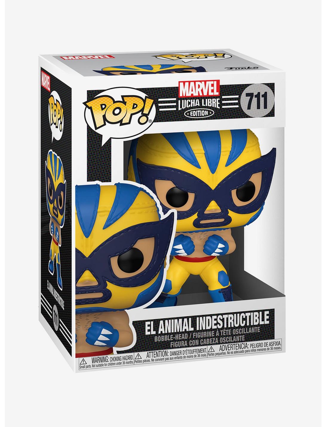 Funko Marvel Lucha Libre Edition Pop! El Animal Indestructible Vinyl Bobble-Head, , hi-res