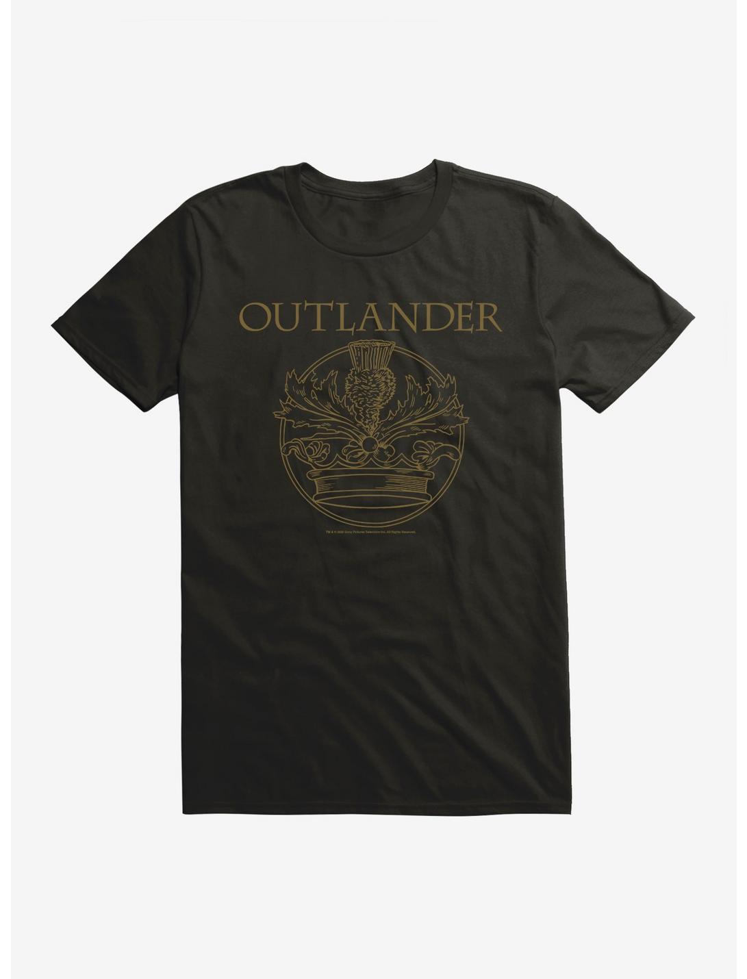 Outlander Crown Crest T-Shirt, , hi-res