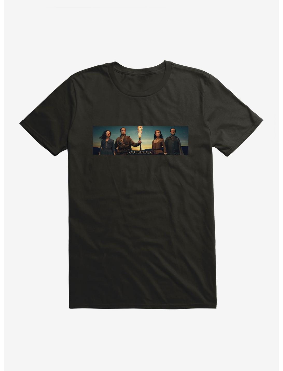 Outlander Group T-Shirt, BLACK, hi-res