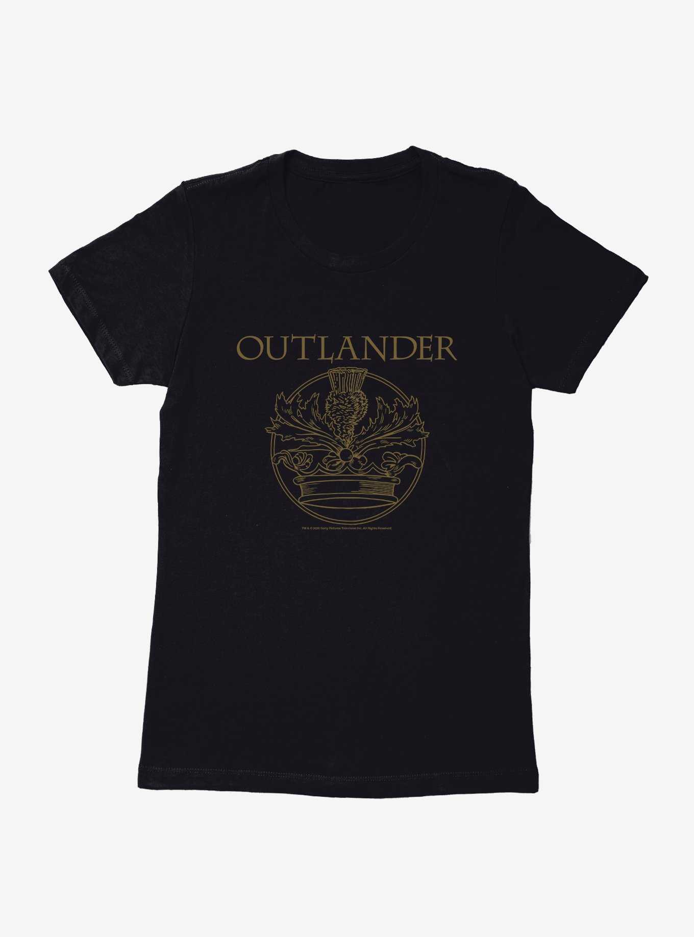 Outlander Crown Crest Womens T-Shirt, , hi-res