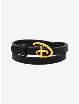 Buckle-Down Disney Gold Logo 1/2 Inch Youth Belt, , hi-res