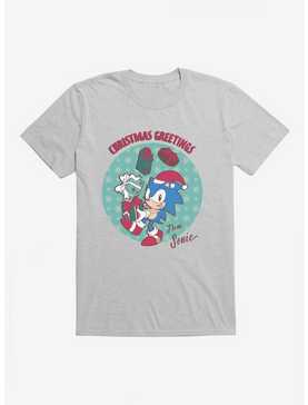Sonic The Hedgehog Christmas Greetings From Sonic T-Shirt, , hi-res