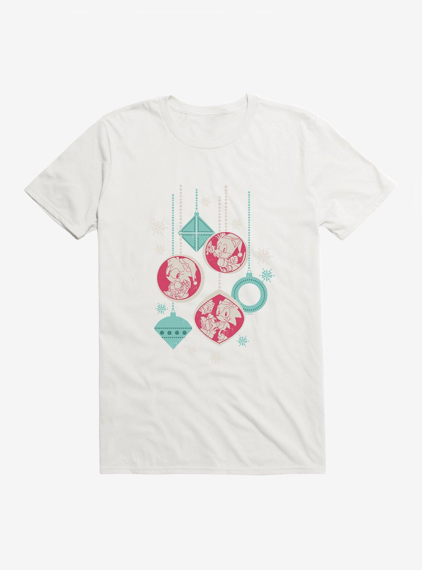 Sonic The Hedgehog Sonic, Tails and Amy Rose Ornaments T-Shirt, , hi-res