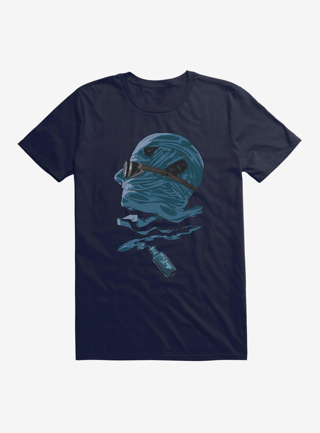 The Invisible Man Poison Vile T-Shirt, NAVY, hi-res