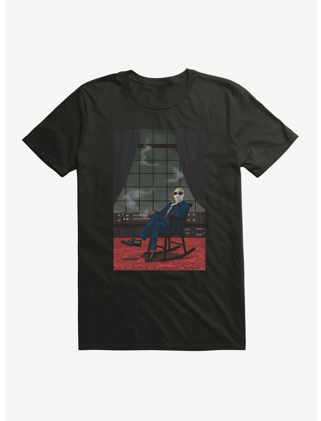 The Invisible Man Portrait T-Shirt, BLACK, hi-res