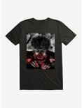 The Wolf Man Autumn Moon T-Shirt, BLACK, hi-res