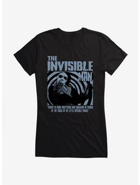 The Invisible Man Little Finger Girls T-Shirt, BLACK, hi-res