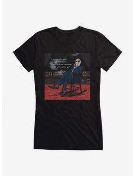 The Invisible Man Rocking Chair Girls T-Shirt, BLACK, hi-res