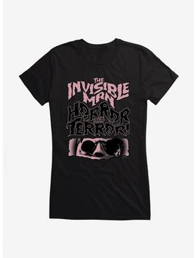 The Invisible Man Twilight Font Girls T-Shirt, BLACK, hi-res