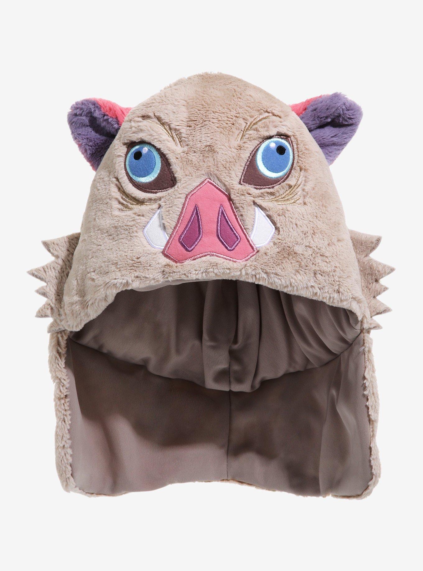 Demon Slayer: Kimetsu no Yaiba Inosuke Hashibira Boar Head Beanie, , hi-res
