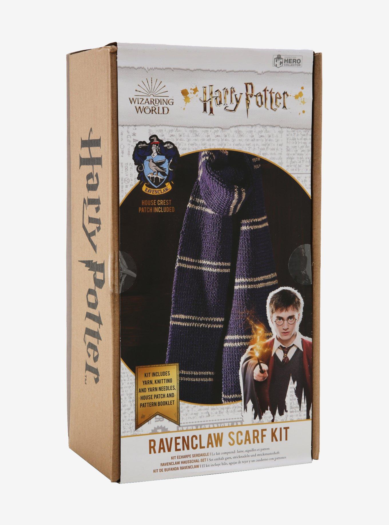 Harry store Potter Ravenclaw scarf knitting set