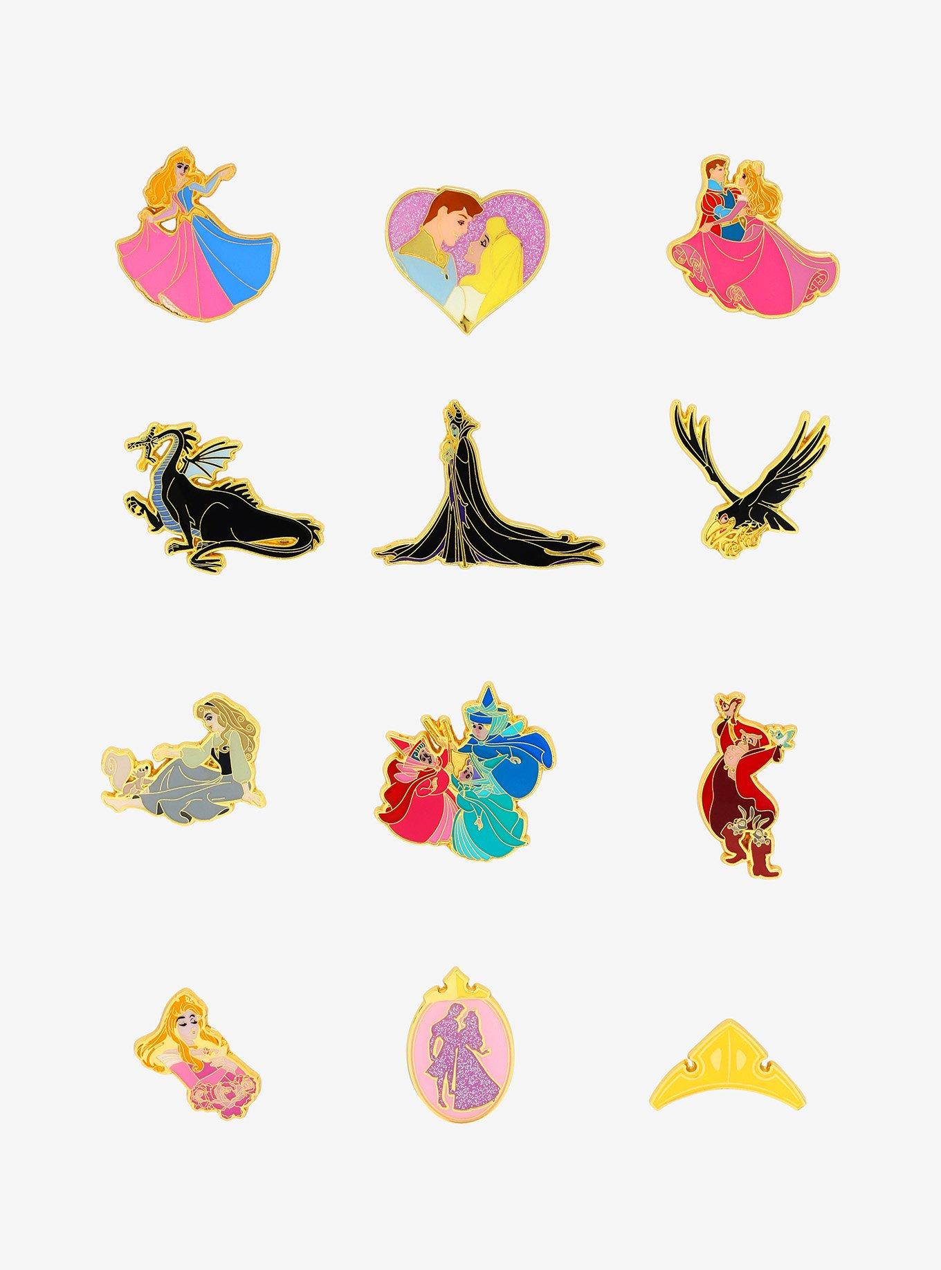 Loungefly Disney Princess Sleeping Beauty Blind Box Enamel Pin - BoxLunch Exclusive, , hi-res