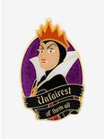 Loungefly Disney Villains Snow White and the Seven Dwarfs Evil Queen Unfairest of Them All Enamel Pin, , hi-res