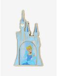 Loungefly Disney Princess Cinderella Castle Lenticular Enamel Pin, , hi-res