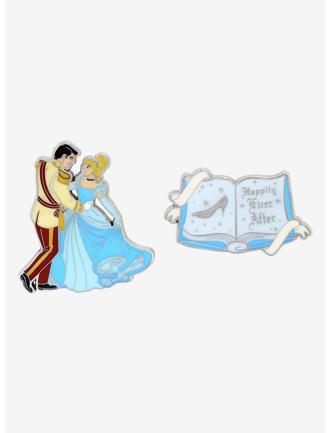 Loungefly Disney Cinderella Happily Ever After Enamel Pin Set - BoxLunch Exclusive, , hi-res