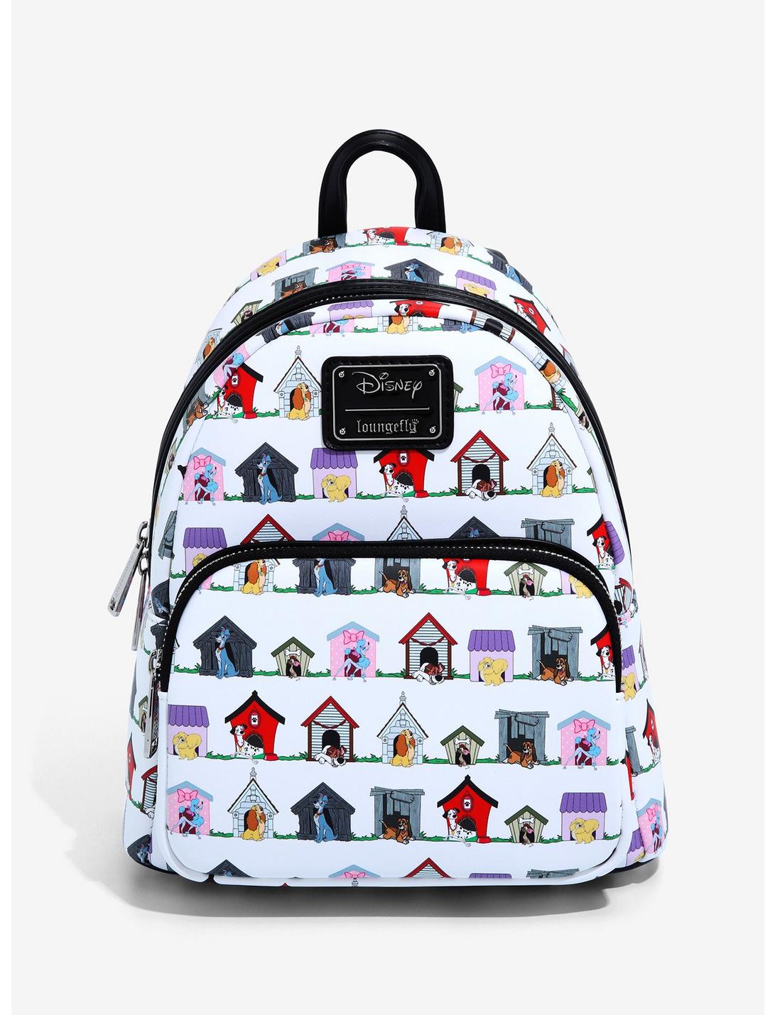 Loungefly Disney Dogs Doghouse Allover Print Mini Backpack, , hi-res