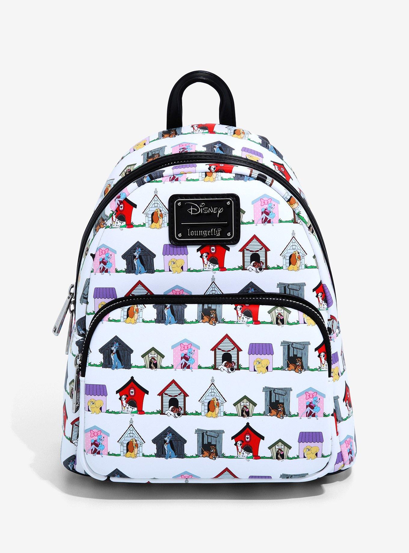 Loungefly Disney Dogs Doghouse Allover Print Mini Backpack BoxLunch