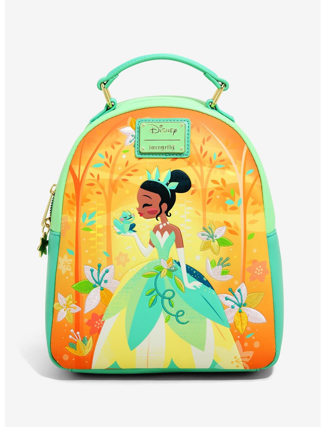 Loungefly Disney The Princess and the Frog Tiana Art Mini Backpack, , hi-res