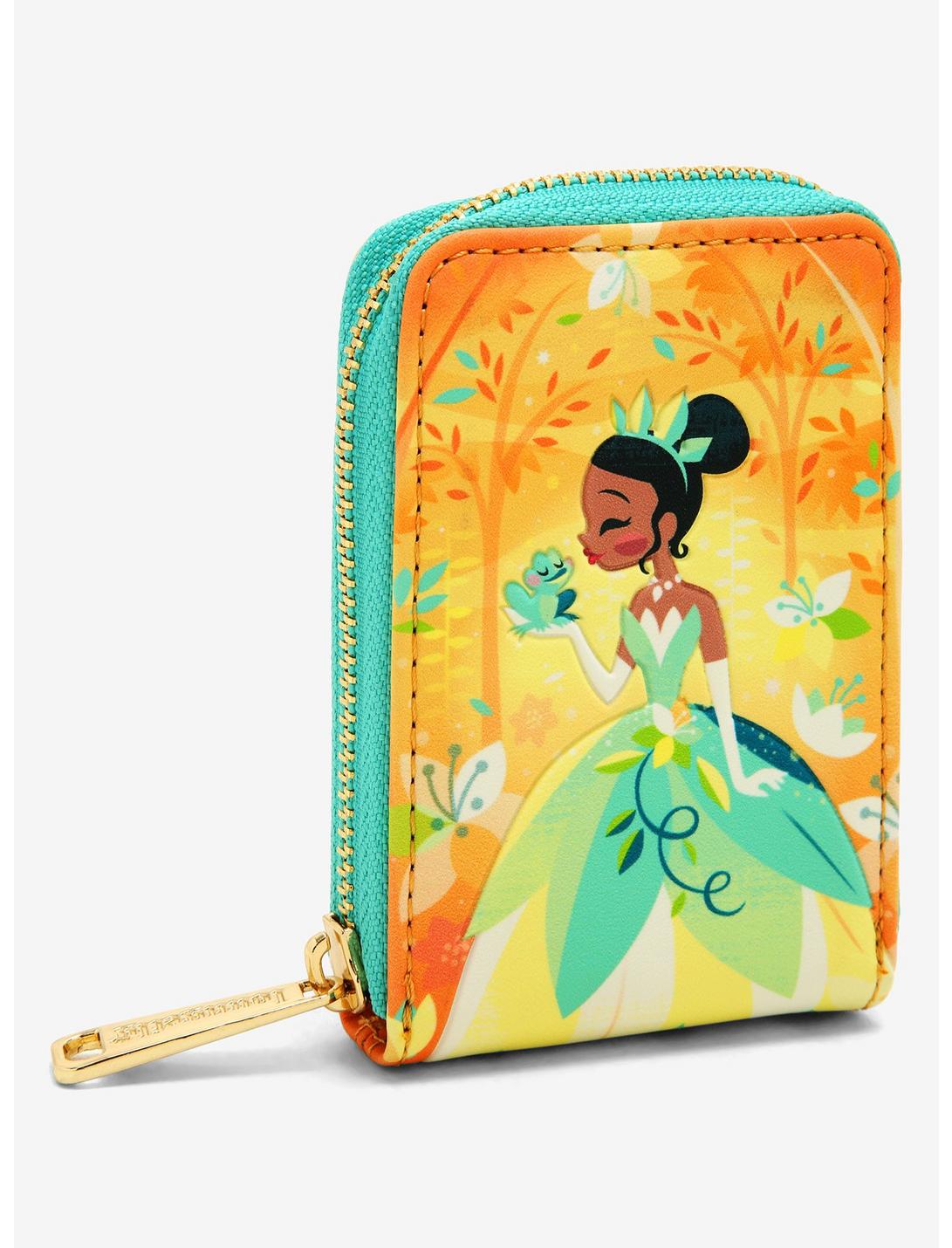 Loungefly Disney The Princess and the Frog Kiss Small Zip Wallet, , hi-res