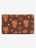 Loungefly Sanrio Hello Kitty Pumpkin Spice Allover Print Wallet, , hi-res