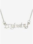 Crybaby Nameplate Necklace, , hi-res