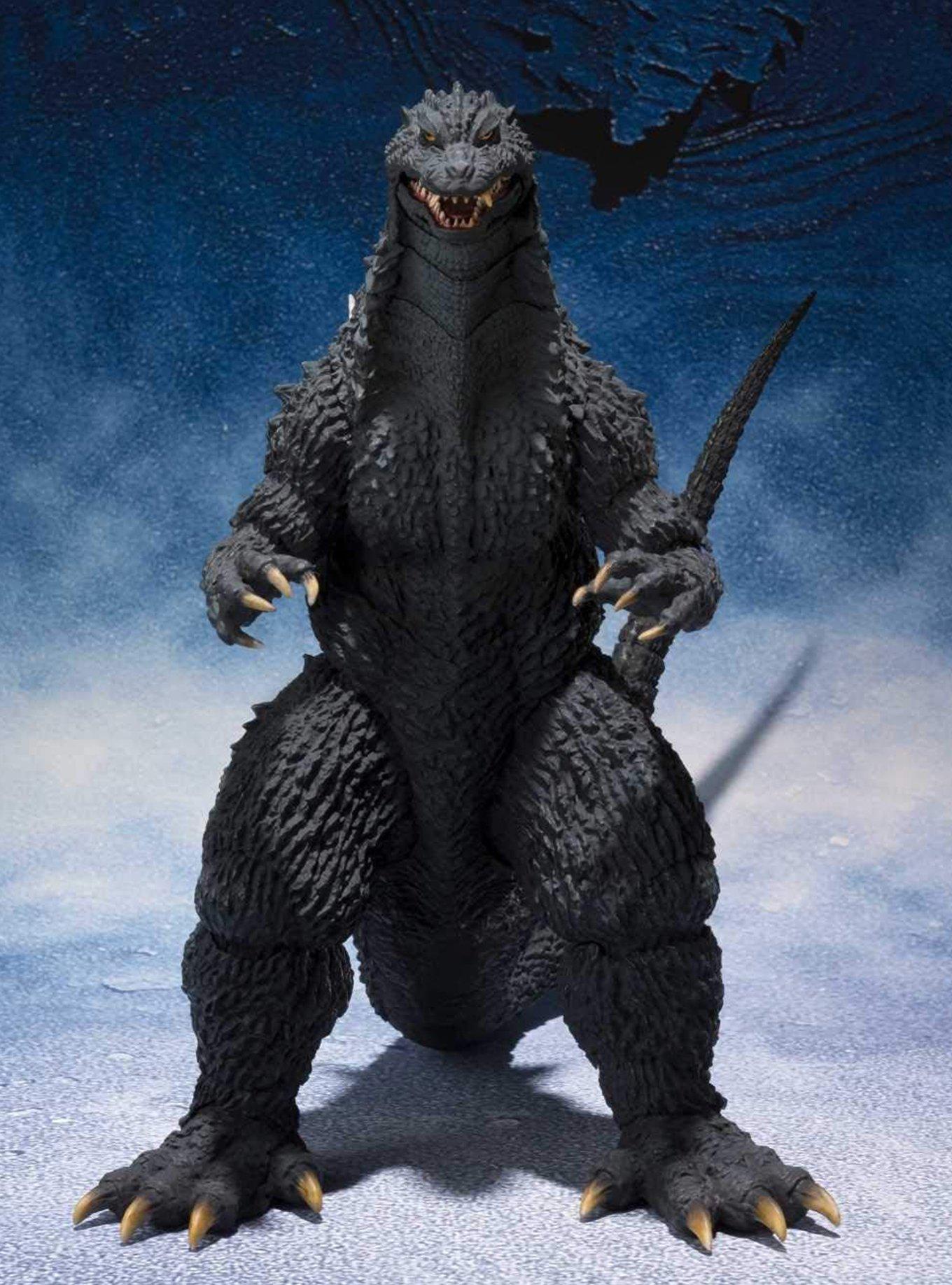 Bandai Tamashii Nations Godzilla (2002) S.H.MonsterArts Action Figure, , hi-res
