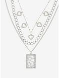 Dragon Heart CZ Necklace Set, , hi-res