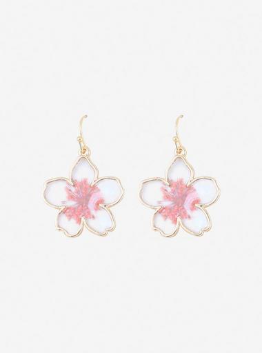 Cherry Blossom Drop Earrings