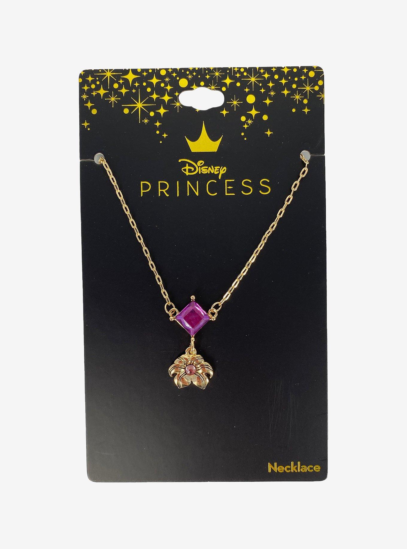 Disney Princess Tangled Sundrop Flower Pendant Necklace, , hi-res