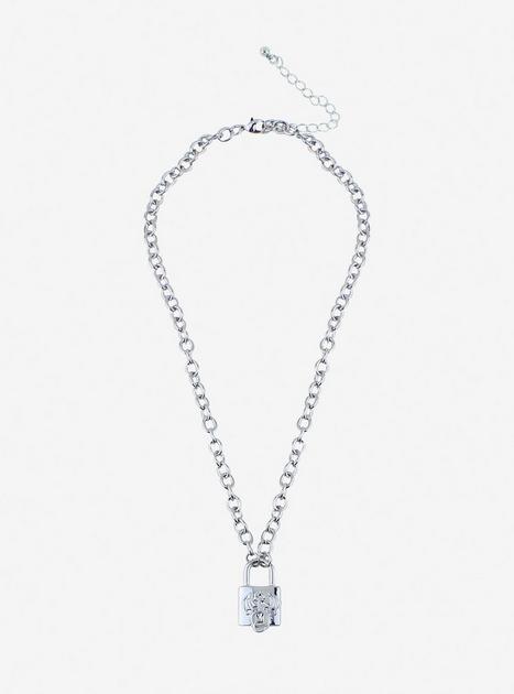 Dragon Padlock Chain Necklace | Hot Topic