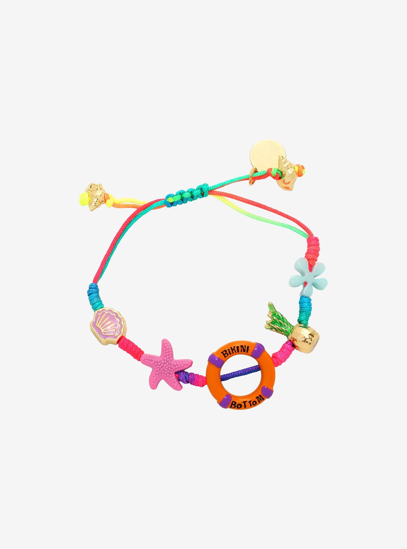 SpongeBob SquarePants Icons Cord Bracelet, , hi-res