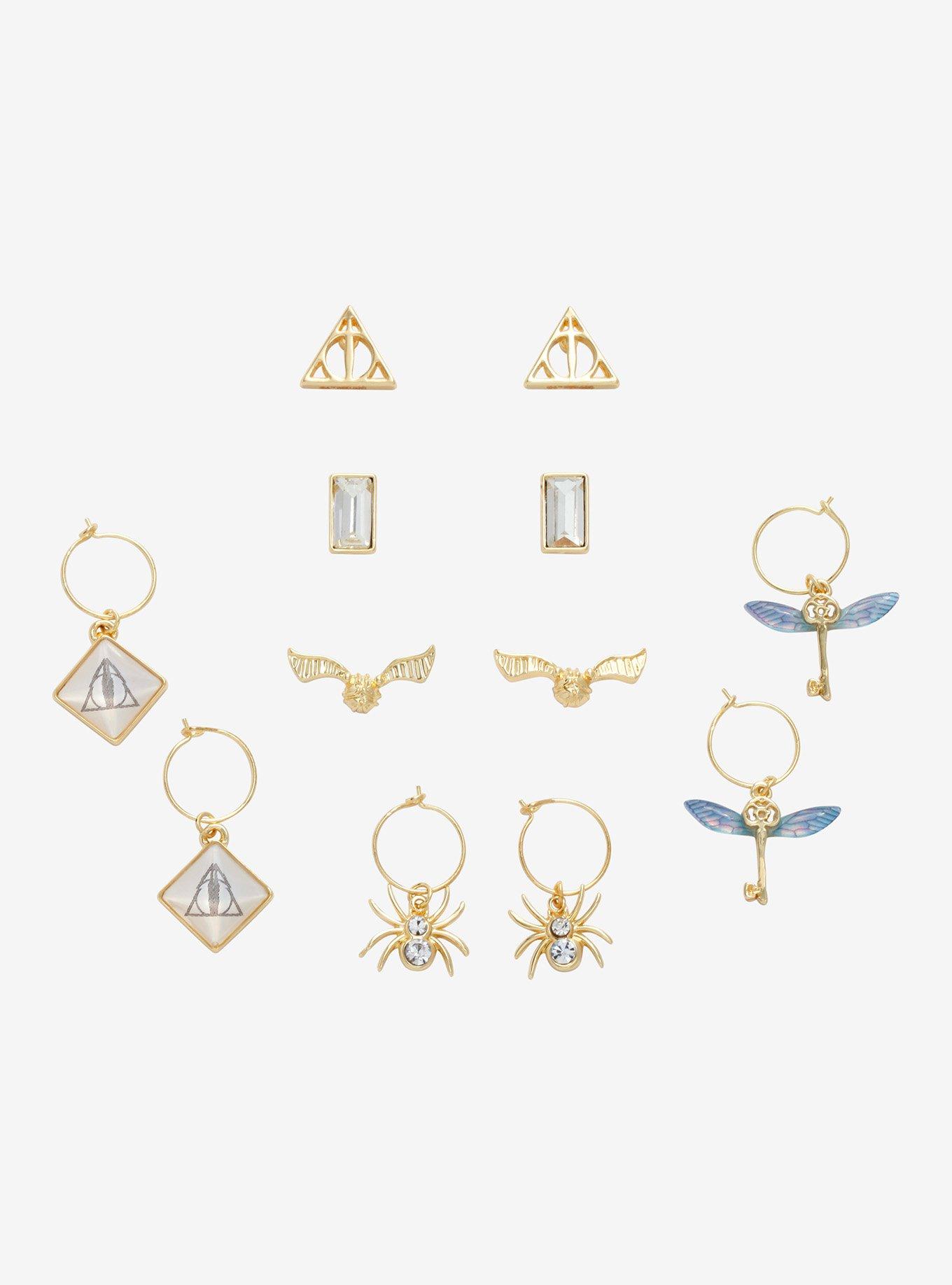 Harry Potter Icons Hoop Earring Set, , hi-res