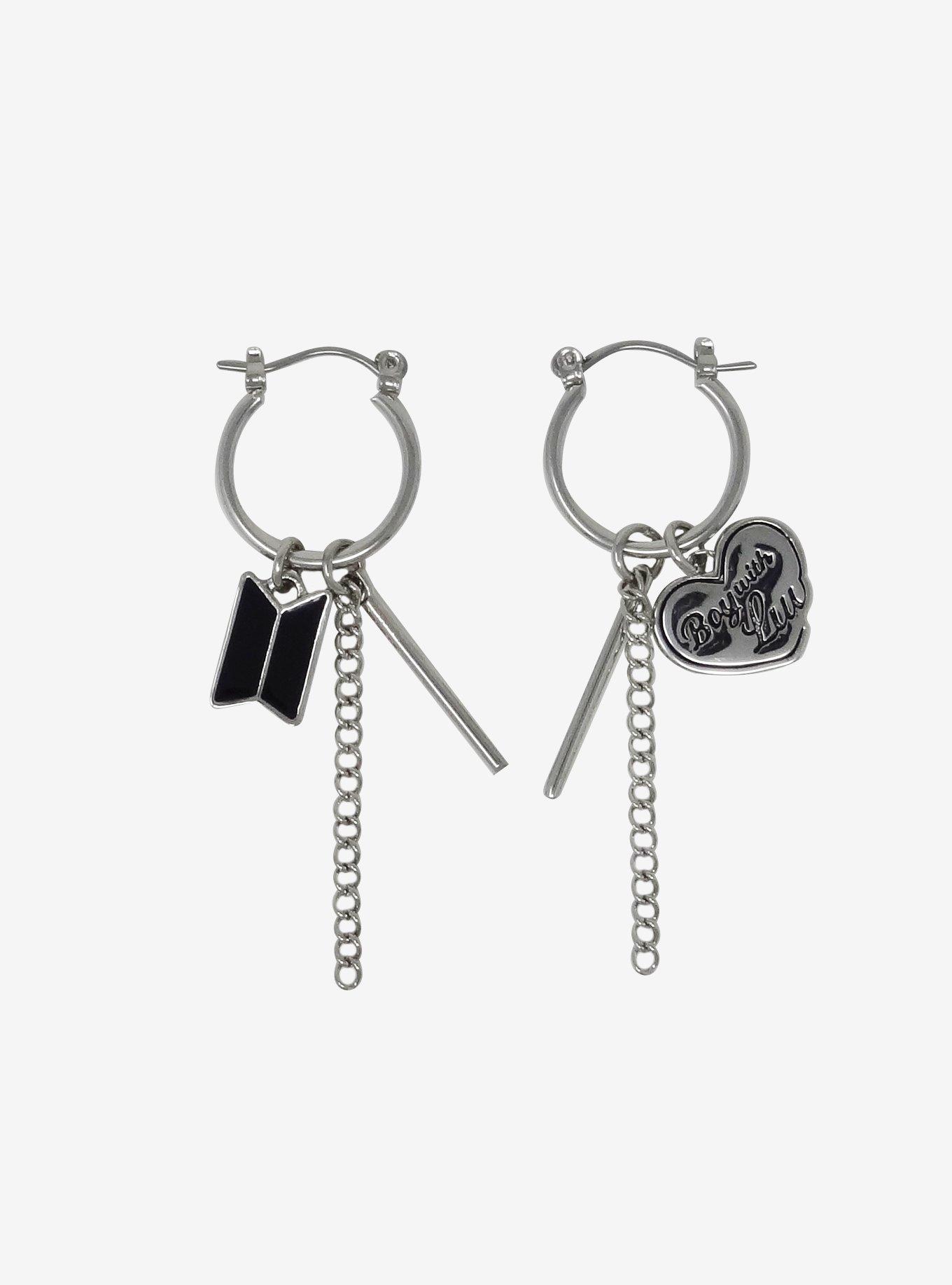 Hot topic hot sale hoop earrings