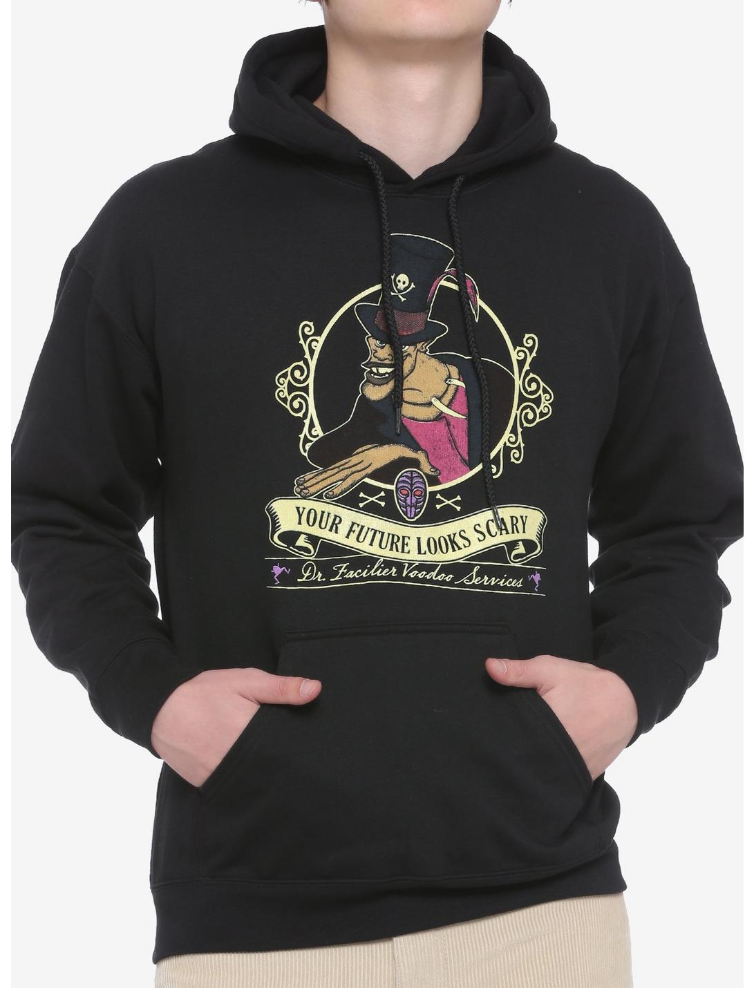 Disney Villains Dr. Facilier Your Future Looks Scary Hoodie, MULTI, hi-res